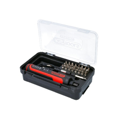 SET DESTORNILLADOR CON BATERIA Y PUNTAS (27 Pz) - KS TOOLS 515.3600